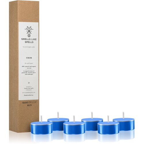 Smells Like Spells Norse Magic Thor čajna svijeća (concentration/career) 6 kom Slike