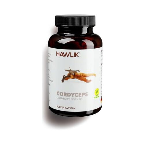 Hawlik Bio Cordyceps prah - kapsule - 120 kaps. Slike