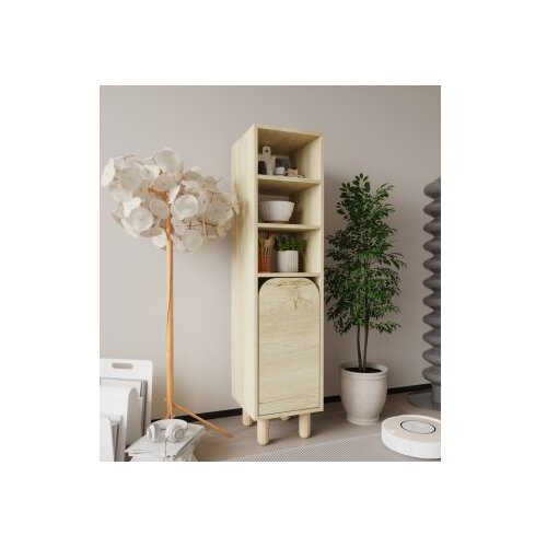 Hanah home visenamenska samostojeća polica parma 1 sapphire hrast Cene