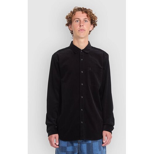 Volcom Zander Cord Shirt black combo Cene