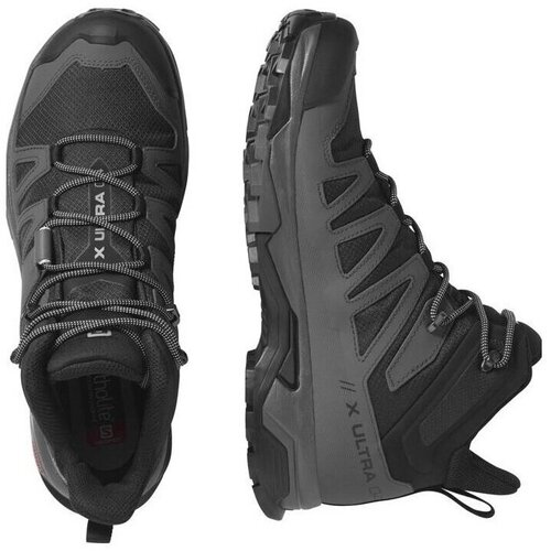 Salomon Mo&amp;scaron;ke outdoor cipele X Ultra 4 Mid GTX Black/Magnet/Pearl Blue 44 2/3 Slike