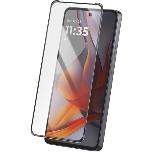 AVIZAR kaljeno steklo za motorolo moto G75, odporno proti praskam, črna, (5000018989) Cene