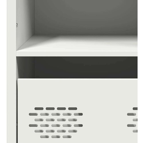  Visoka omara - Komoda - Predalnik bela 68x39x103,5 cm jeklo, (21717263) Slike