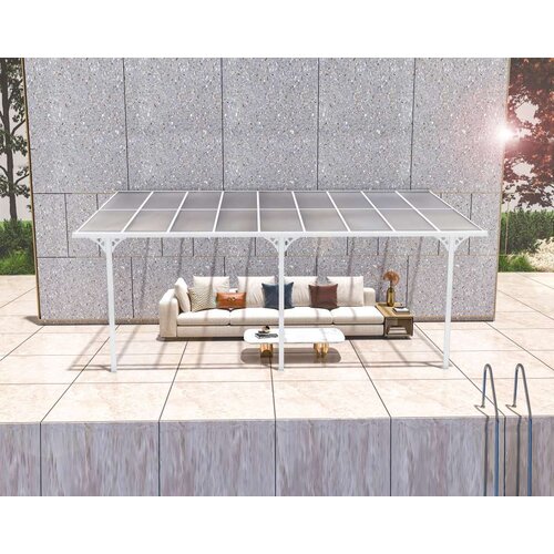WESTMANN Nadstre&amp;scaron;nica za terasu - 556x300 cm (16 68 m&amp;sup2;) - Bijela - BRANDED IN GERMANY Slike