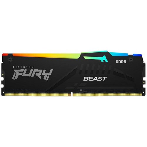 Kingston RAM DDR5 8GB 5200 FURY Beast RGB, CL40, DIMM, (20404787) Slike