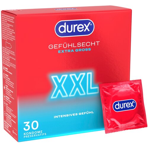 Durex - XXL kondomi (30 kos) Cene