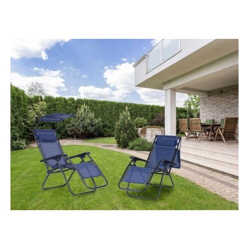 Modern Home Podesiva ba&amp;scaron;tenska fotelja sa tendom ZRL009-R DB Slike
