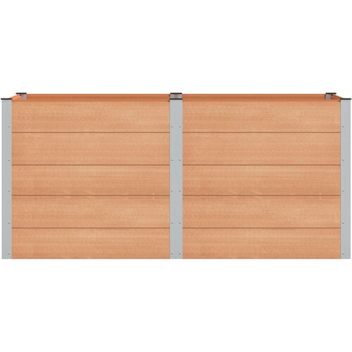  Povi&amp;scaron;ena vrtna gredica Smeđa 200 x 100 x 91 cm Slike