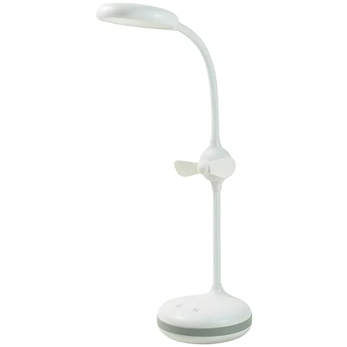 PROKLIMA stolna LED svjetiljka Ventilator (3,5 W, Boja: Bijele boje, Visina: 33,5 cm, Ventilator)