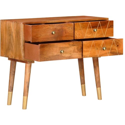 Maison Chic Komoda - Predalnik 85x40x70 cm trden mangov les, (21716312) Cene