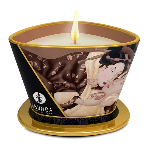 Shunga masažna svijeća - chocolate, 170 ml