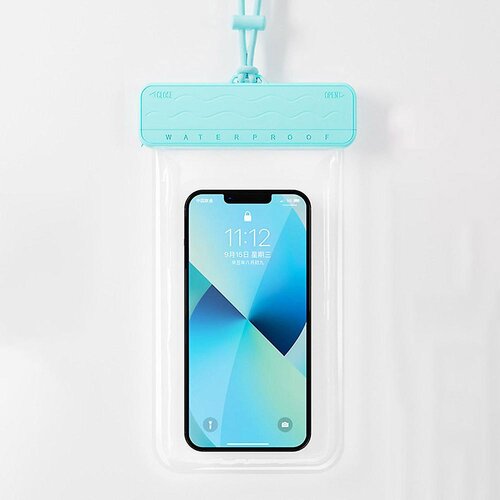 INORCO Vodoodporna telefonska torba IPX8, 7,2-palčni PC+TPU podvodna torbica z zaslonom na dotik za mobilni telefon z vrvico, (22033499) Slike