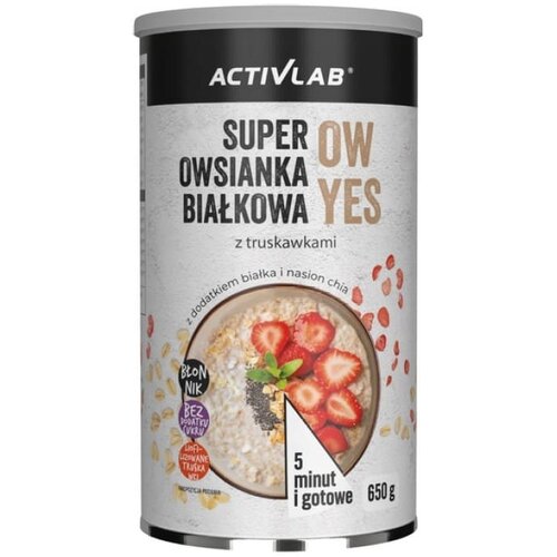ACTIVLAB Super zobena kaša s jagodama (650 g) Cene