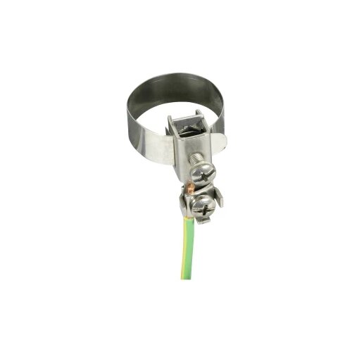 DEHN Stezaljka cijevi trake za uzemljenje D 10-27 mm (1/8-3/4&quot,) sa priključnom stezaljkom 2 x 2,5-10 mm² StSt 540920 BRS 10.27 AQ2.5 10 V2A pribor za montažu Cijene