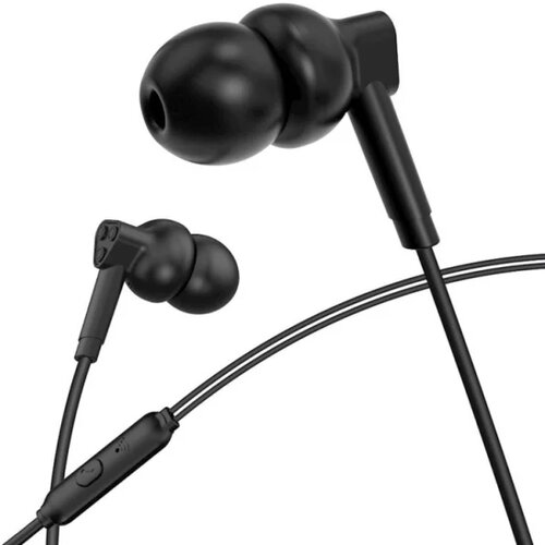 XO wired earphones EP33 jack 3,5mm black Cijene