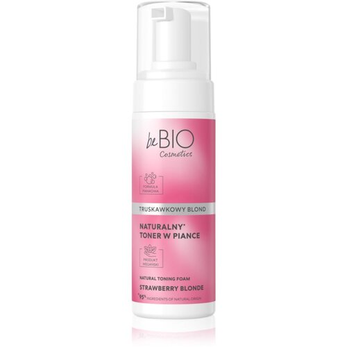 beBIO Natural Foam Toner Strawberry Blonde pjena za toniranje za kosu 120 ml Cijene