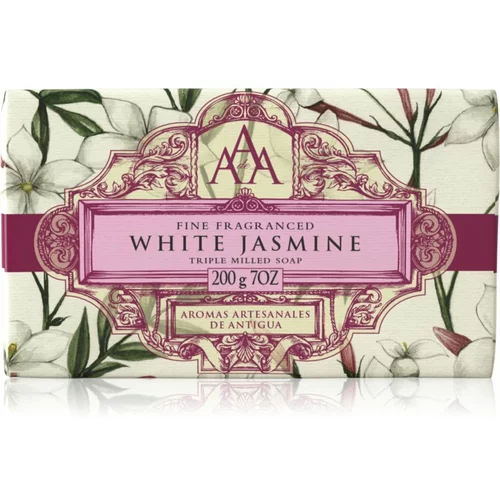 The Somerset Toiletry Co. Aromas Artesanales de Antigua Triple Milled Soap luksuzno milo White Jasmine 200 g
