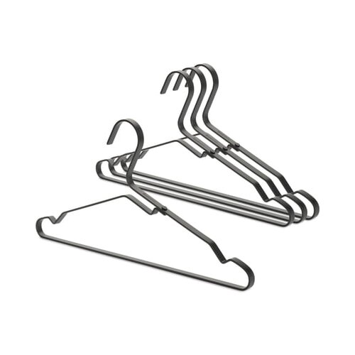Brabantia Obešalniki aluminij 4 delni set - Black Cene