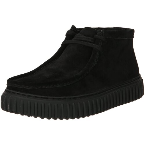 Clarks Gležnarji z vezalkami črna Slike