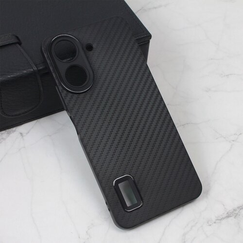  Maska za Xiaomi Redmi 13C 4G/ Poco C65 4G Carbon Prop crna Cene