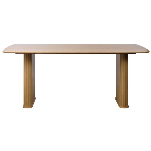 Unique Furniture Blagovaonski stol s pločom stola u dekoru hrasta 100x190 cm Nola &amp;ndash; Slike