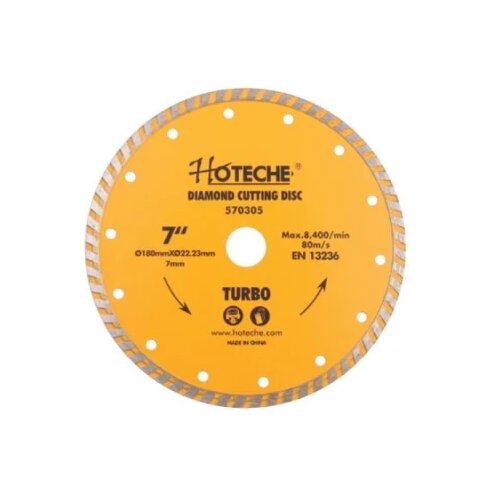 Dijamant ploča 125mm turbo Hoteche Cene