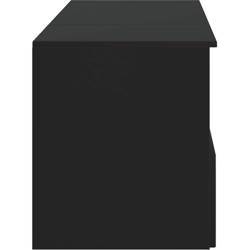  Set namje&amp;scaron;taja za kupaonicu 2 kom. Crna Konstruirano drvo 62,5 x 44,5 x 50 cm Slike