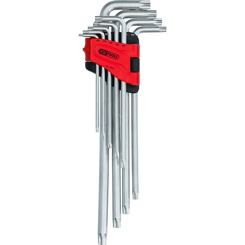 Ks Tools Komplet kotnih ključev, zelo dolga izvedba, TORX&amp;reg;, 9 kosov Slike