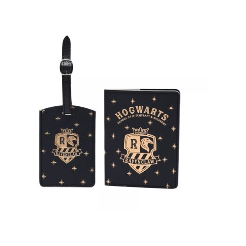 Widdop &amp;amp; Co. Harry Potter - Set futrola za paso&amp;scaron; i tag za kofer - Harry Potter, Ravenclaw, Warner Bros Slike