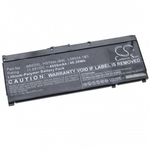 VHBW Baterija za HP Omen 15-DC / 17-CB / Pavilion Gaming 17-CD, 11.55 V, 4000 mAh Slike
