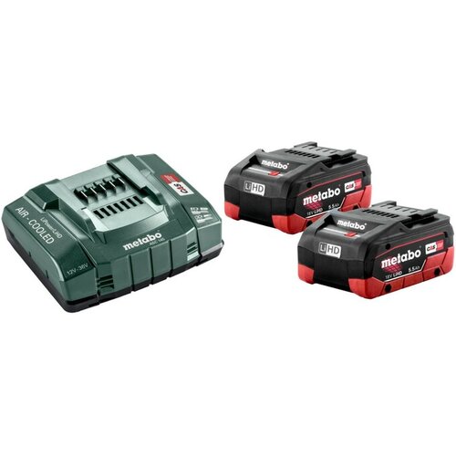 Metabo Basic Set baterija 2 x 5,5 Ah; 18V; brzi punjač ASC 145; za alate (685122000) Cene