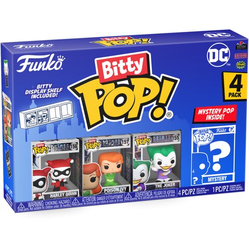 Funko Bitty Pop DC Harley Quinn 4-Pack Slike