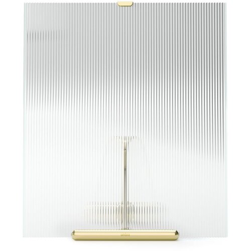 Umbra Stakleni stojeći okvir u zlatnoj boji 26x30,5 cm Flute &amp;ndash; Slike