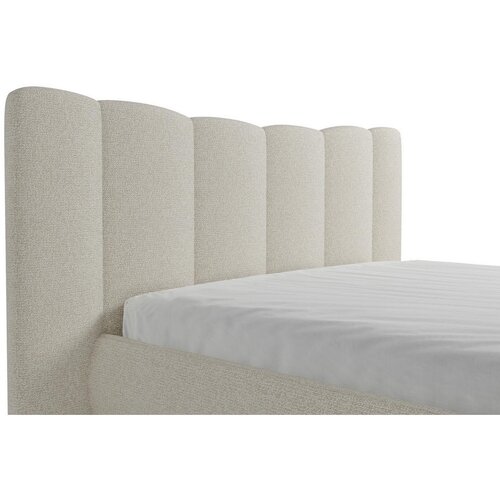 MID.YOU OBLAZINJENA POSTELJA x , les, tekstil, leseni material naravne barve Slike