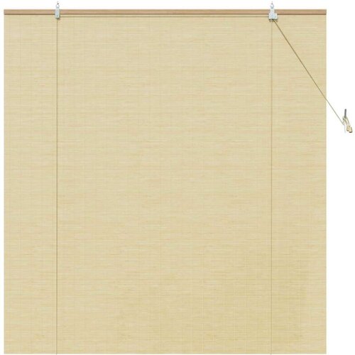 Zavjese i sjenila sa zavjesama Prirodna 140 x 160 cm bambus Slike