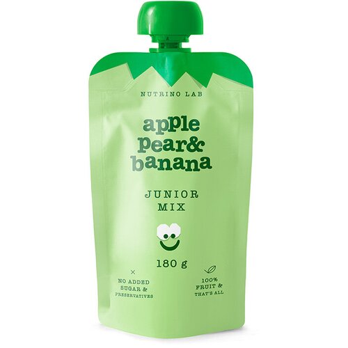 Nutrino Lab Junior Mix Jabuka Kruška Banana, 180 g Cene