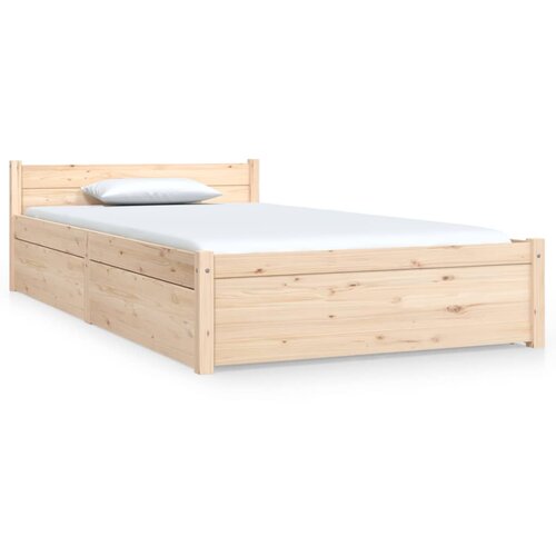 Maison Chic Postelja za odrasle - Posteljni Okvir s predali 90x190 cm, (22081604) Cene