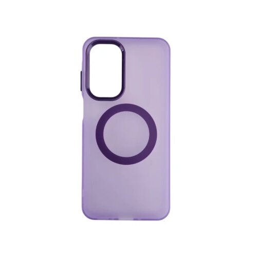  Silikonska futrola Magsafe FLURO COLOR Samsung S24/S25 LJUBIČASTA Cene