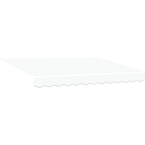 vidaXL Nadomestno platno za tenda za okvir 3x2,5 m Bela Cene