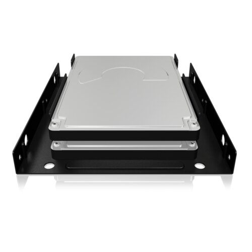 Icybox ladica za drugi HDD/SSD uređaj IB-AC643, 2x2.5&amp;quot; HDD/SSD u 3.5&amp;quot; Slike