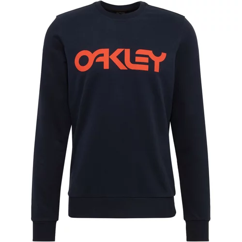 Oakley Sportska sweater majica 'B1B Crew' tamno plava / tamno narančasta