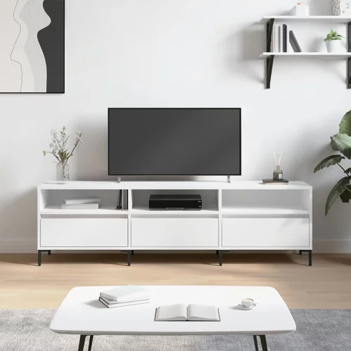 vidaXL TV ormarić bijeli 150x30x44 5 cm od konstruiranog drva
