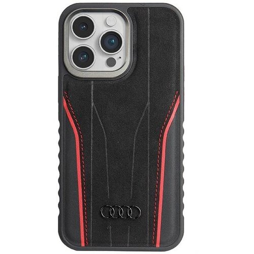 Audi OVITEK Z PRAVO USNJE ZA MAGSAFE ZA IPHONE 14 PRO MAX ČRNO RDEČ, (21897047) Cene