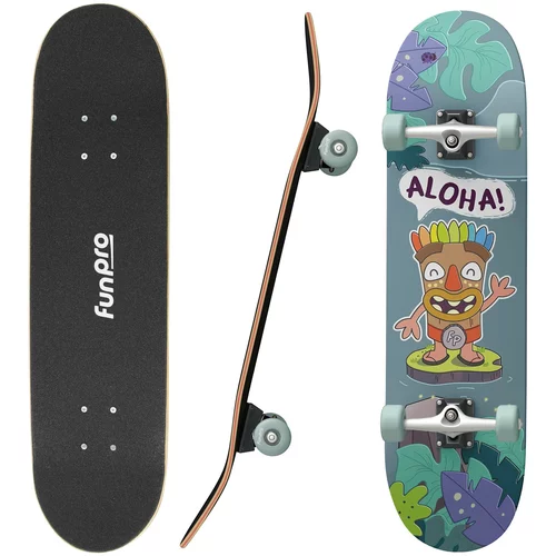 Fun Pro Skate 21 Skateboard Small za otroke Maple Wood Cool Designs