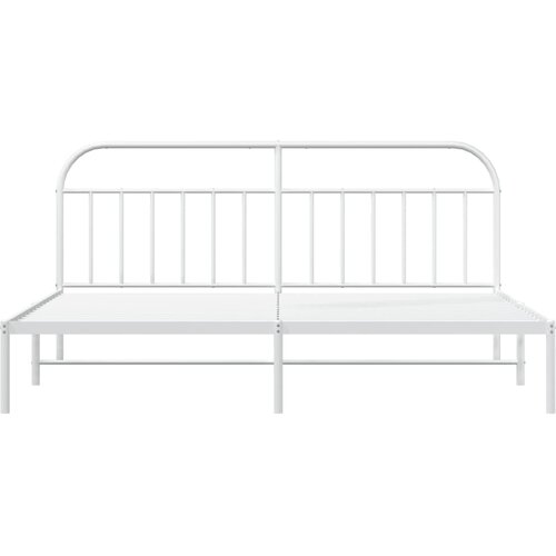  okvir za krevet s uzglavljem bijeli 200x200 cm Slike