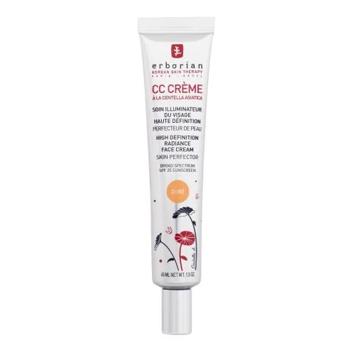 Erborian CC Crème High Definition Radiance Face Cream posvjetljujuća cc krema 45 ml Nijansa doré