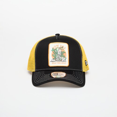 New Era 9FORTY Af Trucker Summer Patch Black/ Grilled Yellow Universal Cene