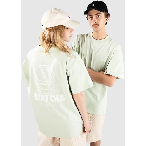 Another Cotton Lab Matcha Oversized T-shirt green Cene
