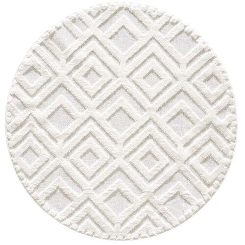 Conceptum Hypnose 830B okrugli tepih u krem boji (100 cm) Cene