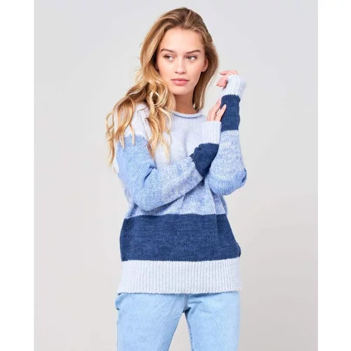 Rip Curl Sweater ANITA STRIPED SWEATER Blue Yonder